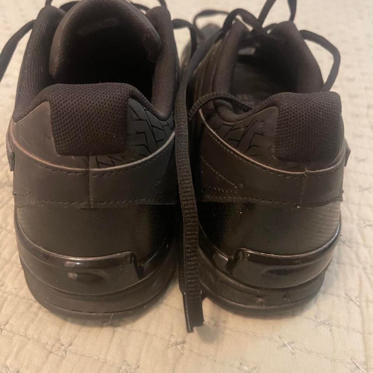 Black Puma sneakers with perforations #puma #athletic - Thumbnail 4