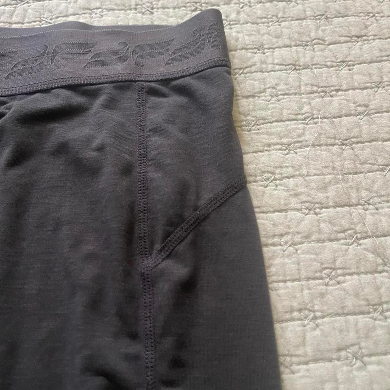 Fabletics dark gray biker shorts #biker #racing #running #fabletics #gray - Thumbnail 3
