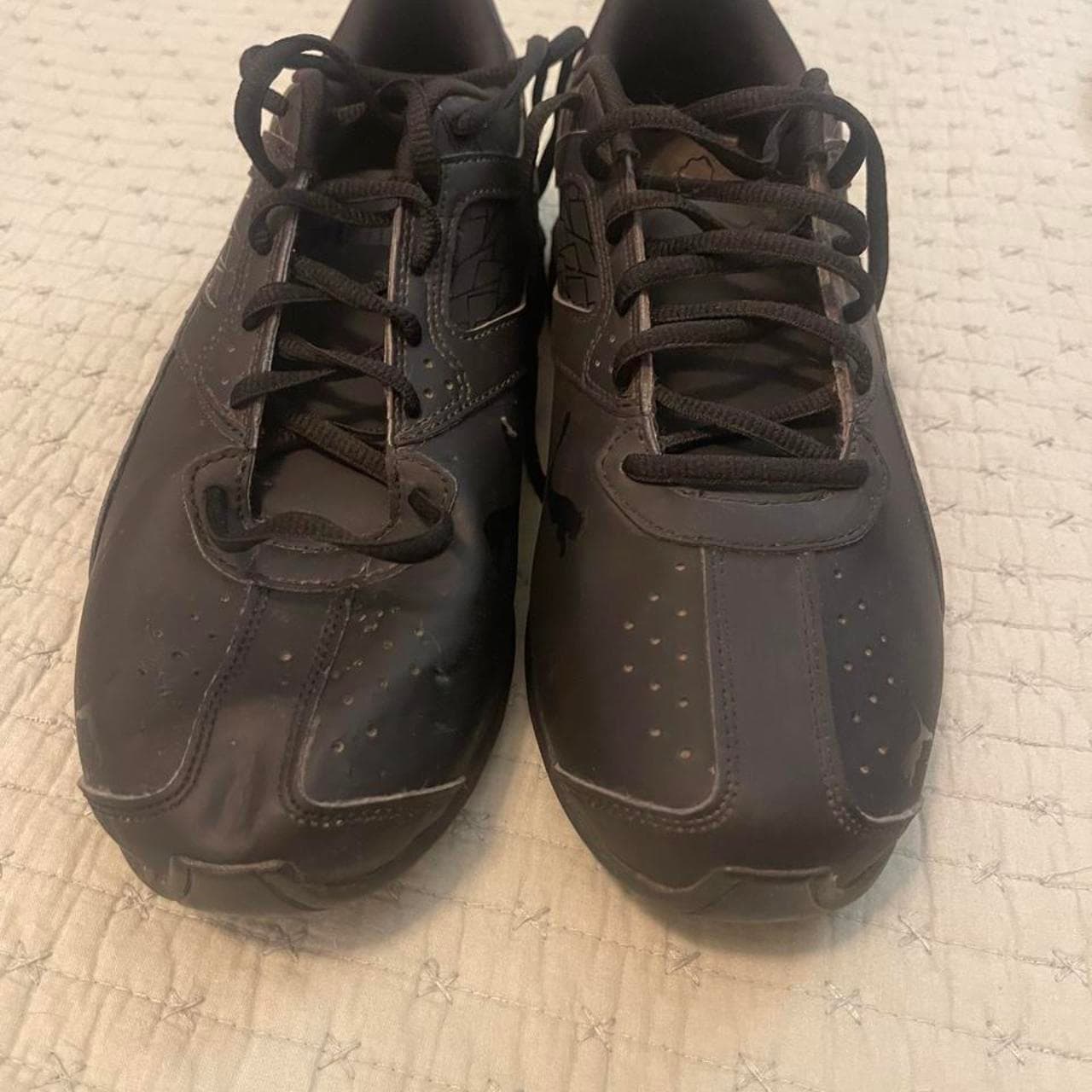 Black Puma sneakers with perforations #puma #athletic - Thumbnail 2