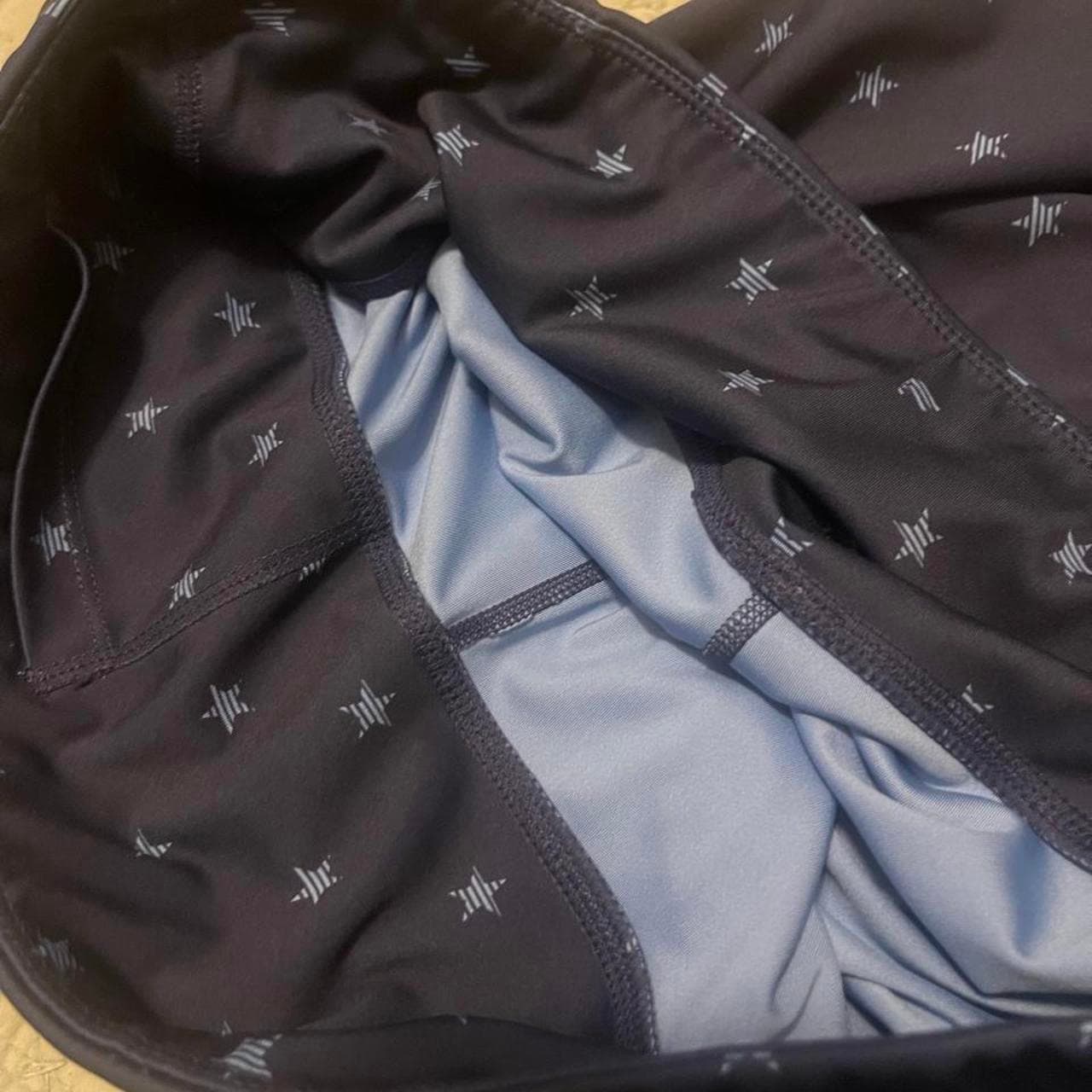 Fabletics Navy Leggings with Light Blue Star Pattern - Thumbnail 4