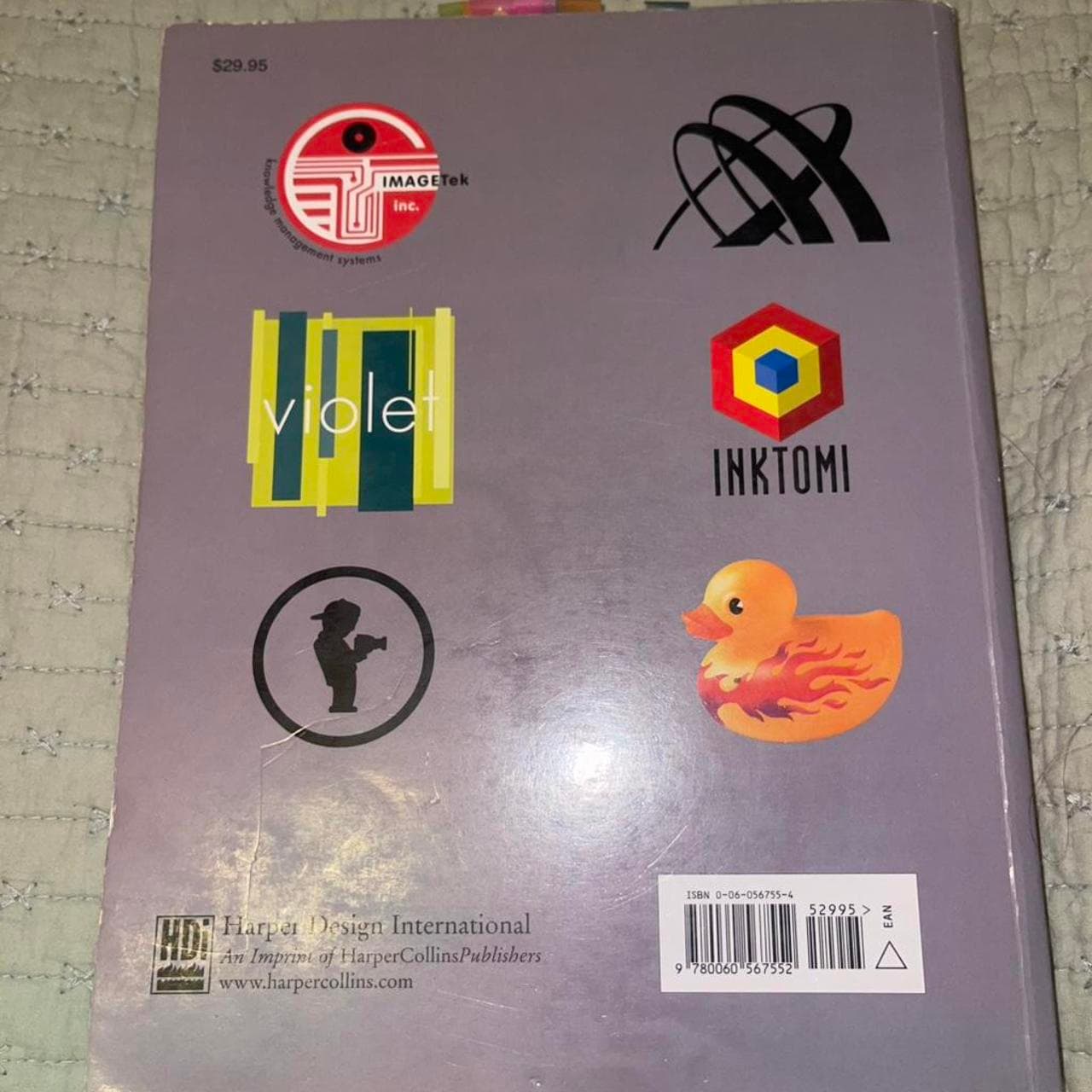 The New Big Book of Logos Paperback by David E. Carter - Thumbnail 2