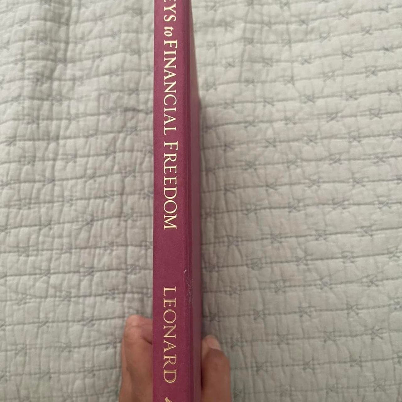 Keys to Financial Freedom by Dennis Leonard Hardcover - Thumbnail 2