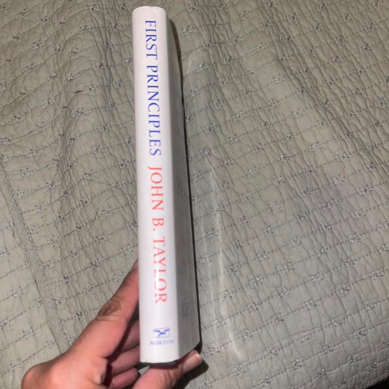 First Principles by John B. Taylor Hardcover - Thumbnail 3