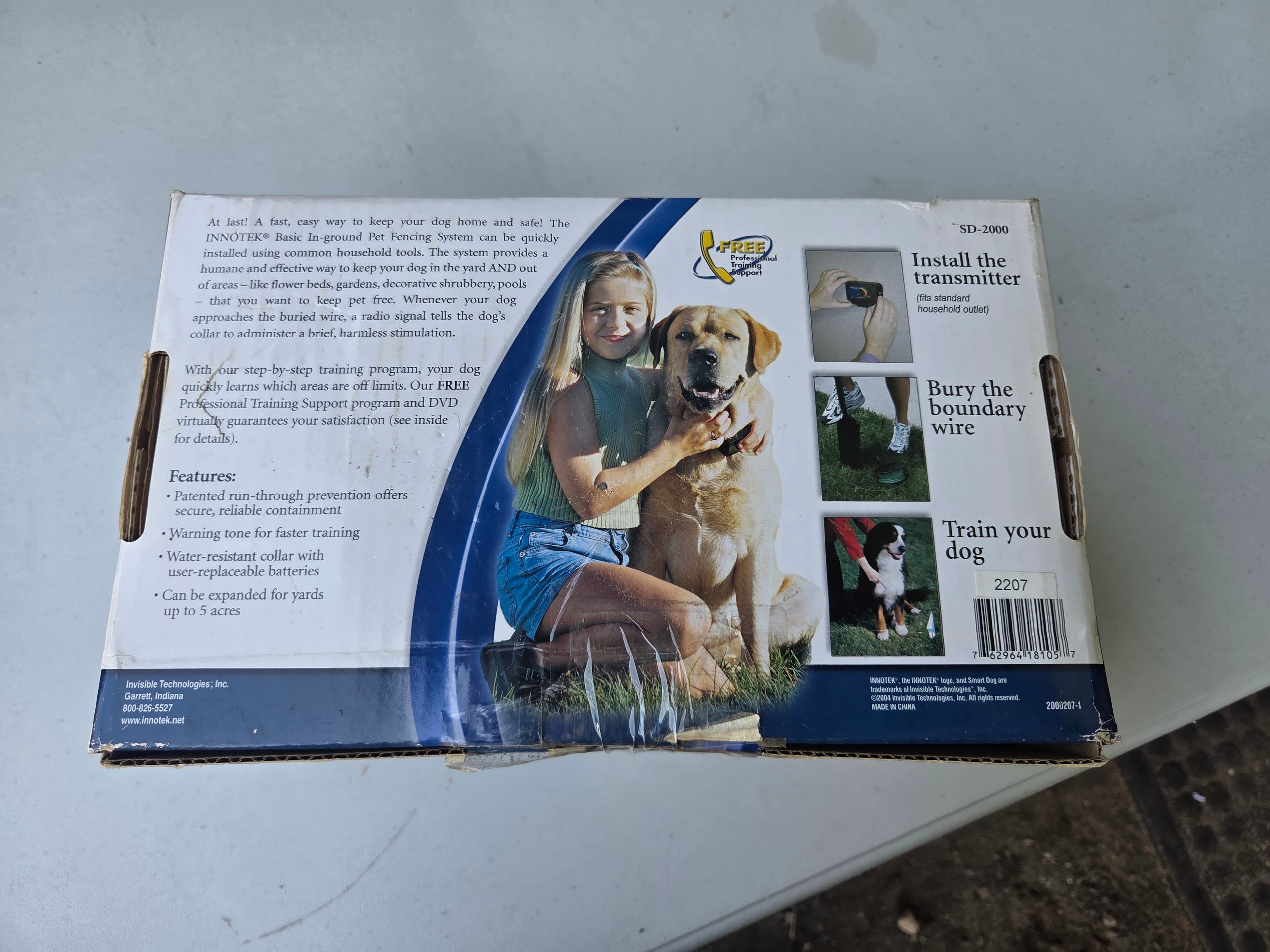Innotek SD-2000 Basic In-ground Pet Fencing System