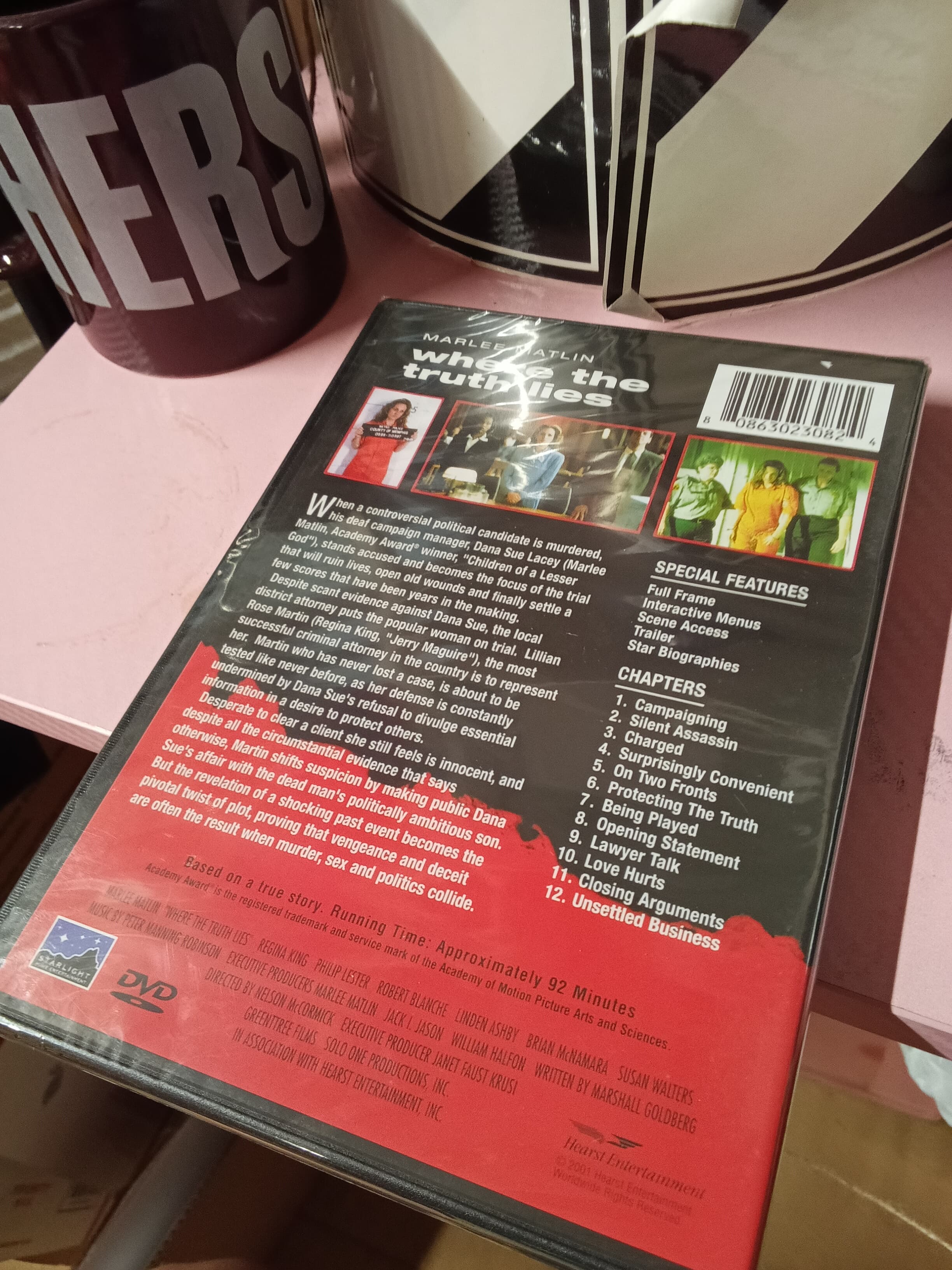 Where the Truth Lies DVD Marlee Matlin Starlight Signature Series - Thumbnail 2