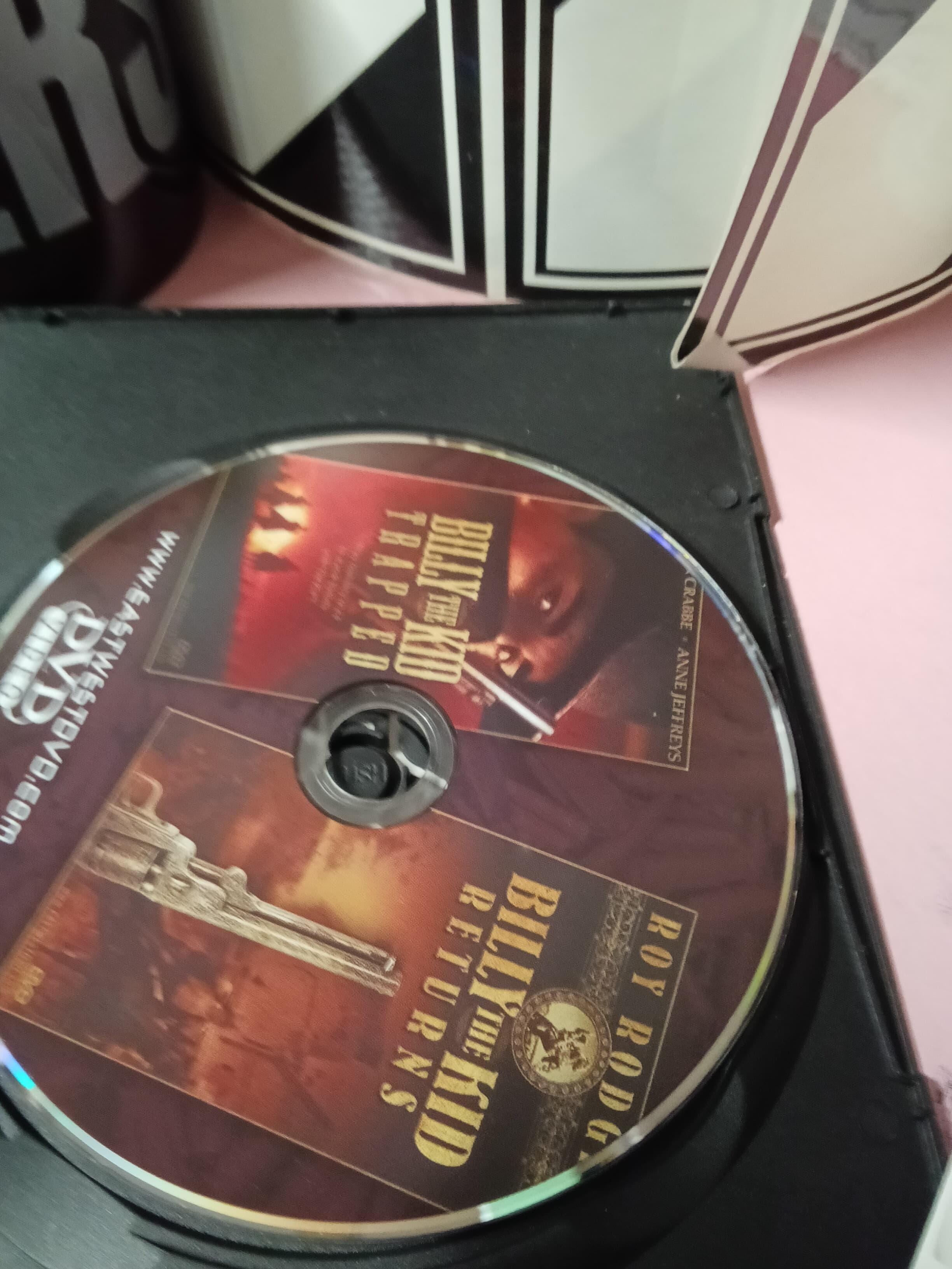 Billy the Kid Double Feature DVD Western - Thumbnail 3