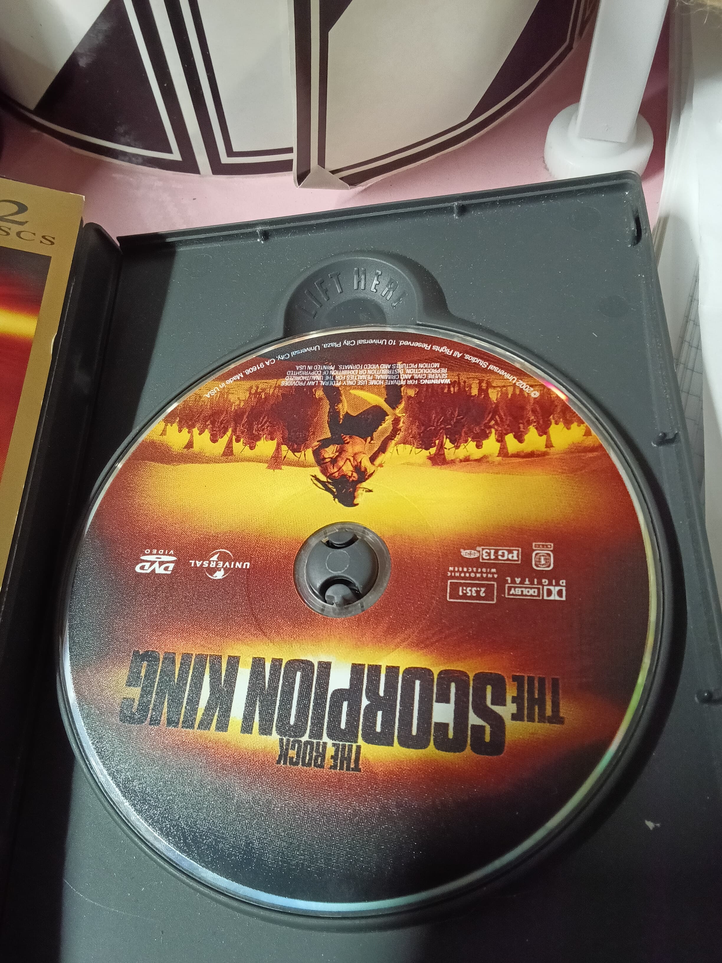 The Scorpion King (DVD + CD) NEW - Thumbnail 3