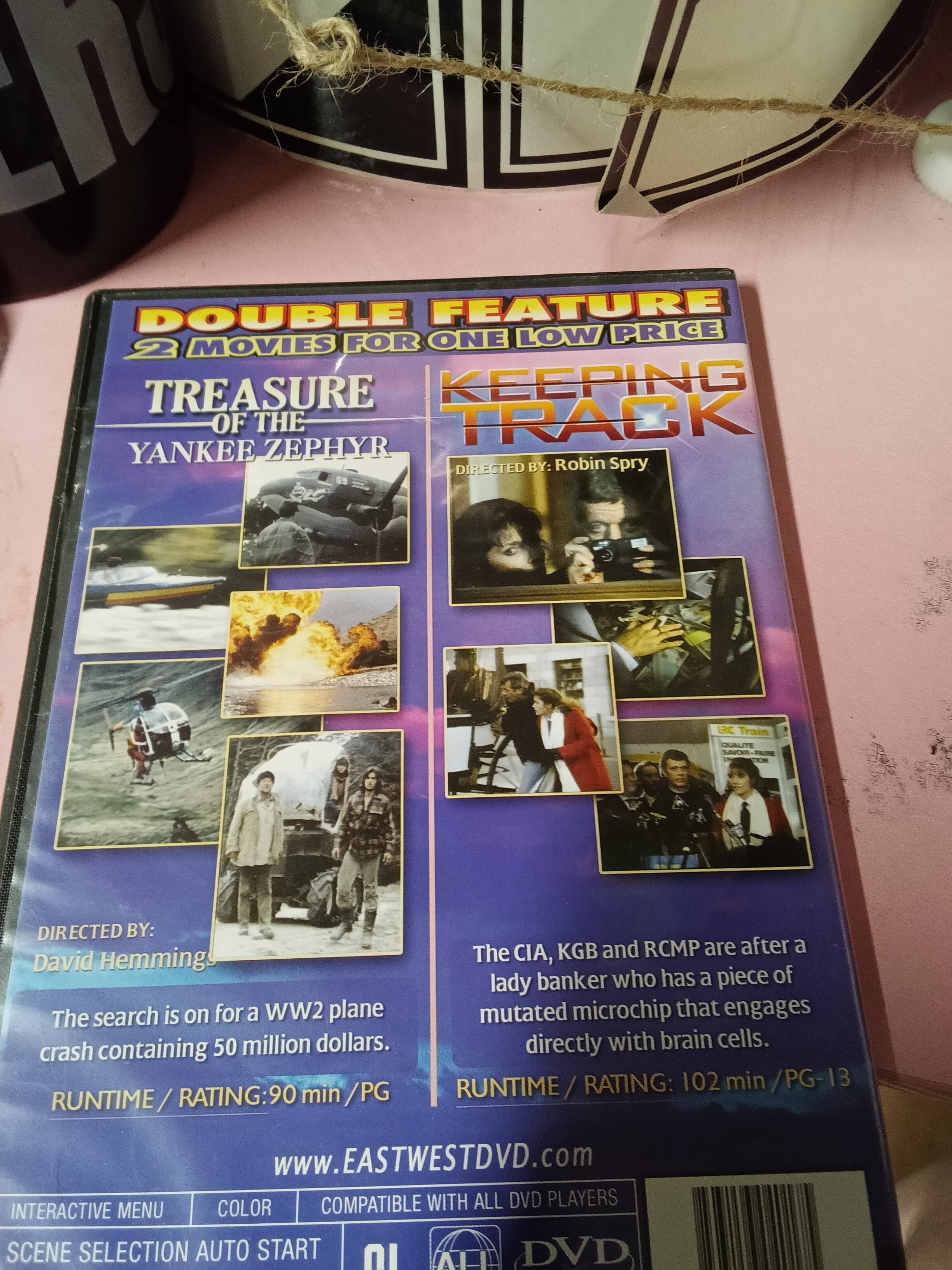 Double Feature DVD: Treasure of the Yankee Zephyr & Keeping Track - Thumbnail 2