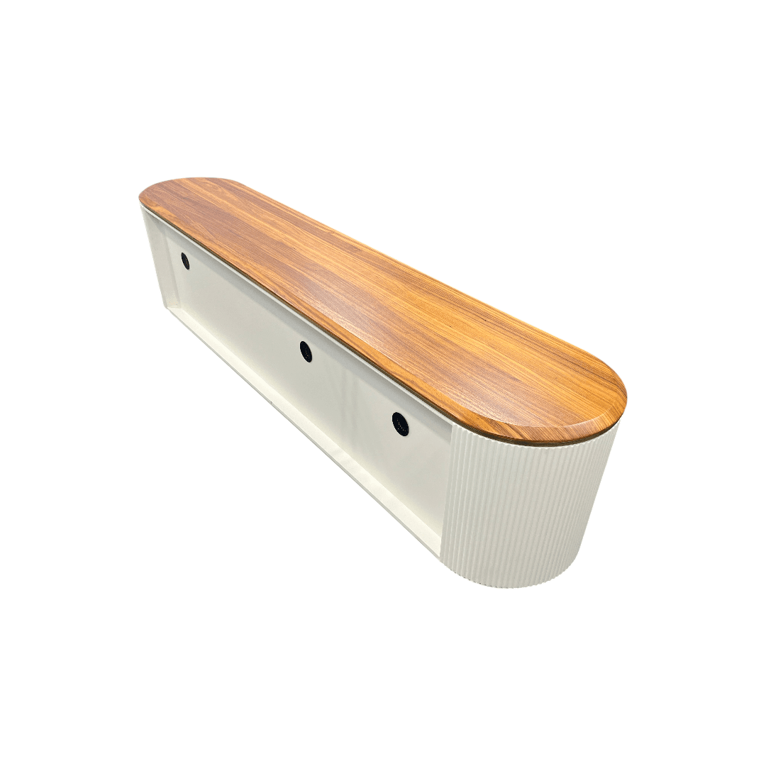 Finaewg French Style Light Luxury TV Stand - Thumbnail 14