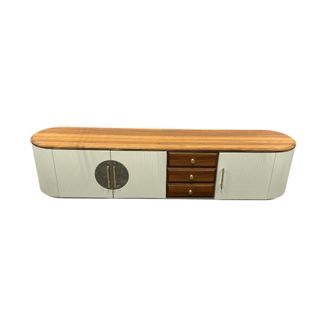 Finaewg French Style Light Luxury TV Stand - Thumbnail 3