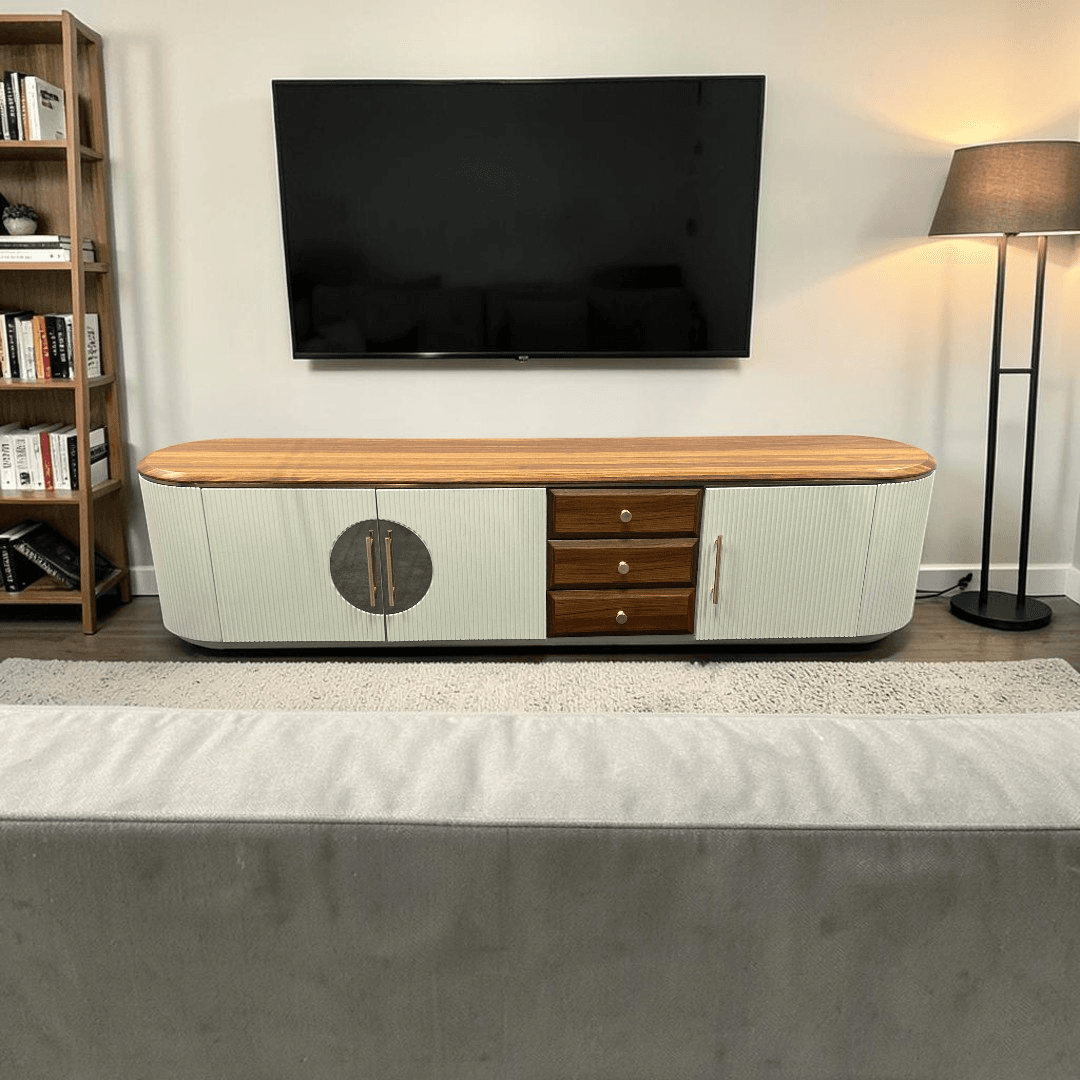 Finaewg French Style Light Luxury TV Stand