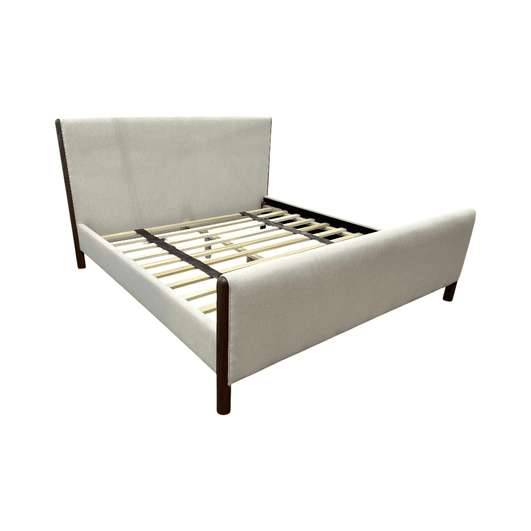 Omax Decor Liana Upholstered Platform King Bed - Thumbnail 2