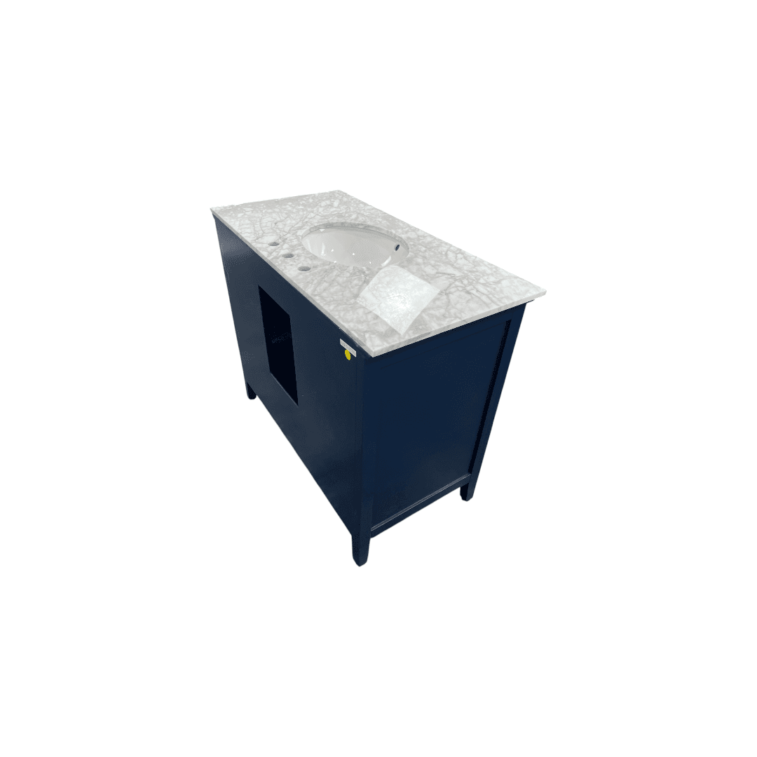 Lark Manor Ain Single Bathroom Vanity with Marble Top - Thumbnail 13