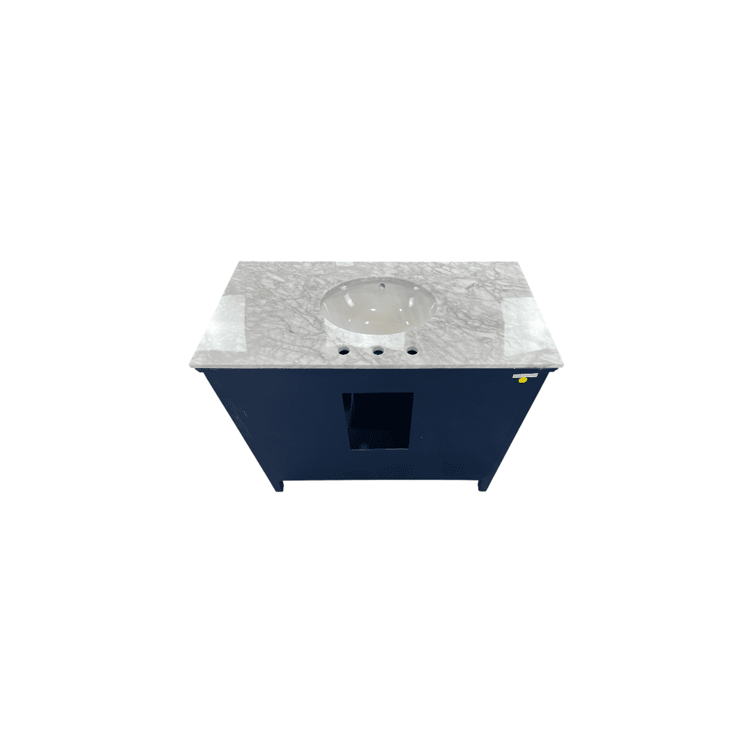 Lark Manor Ain Single Bathroom Vanity with Marble Top - Thumbnail 11