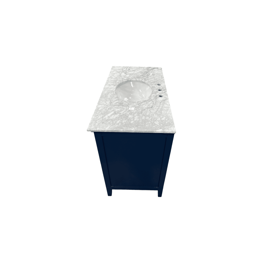Lark Manor Ain Single Bathroom Vanity with Marble Top - Thumbnail 7