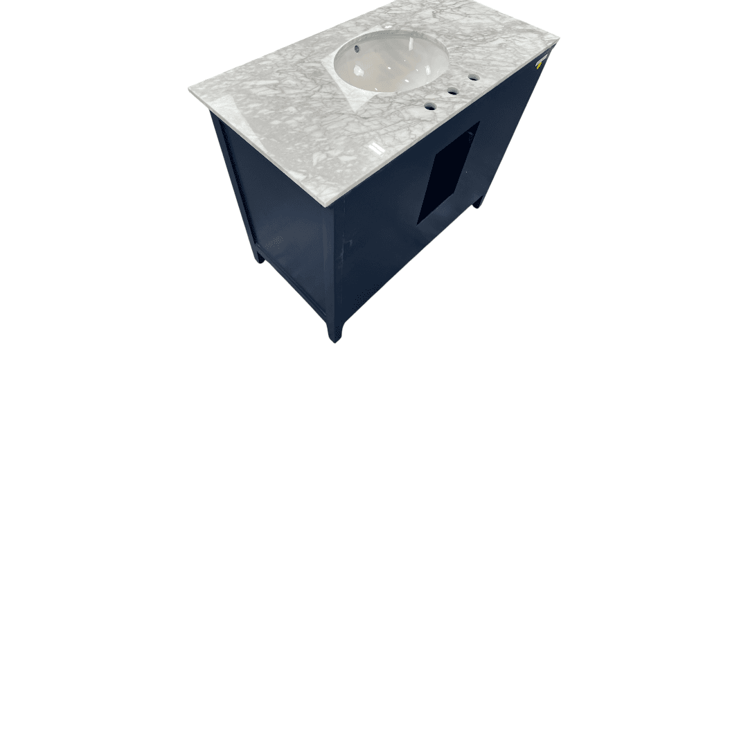 Lark Manor Ain Single Bathroom Vanity with Marble Top - Thumbnail 10