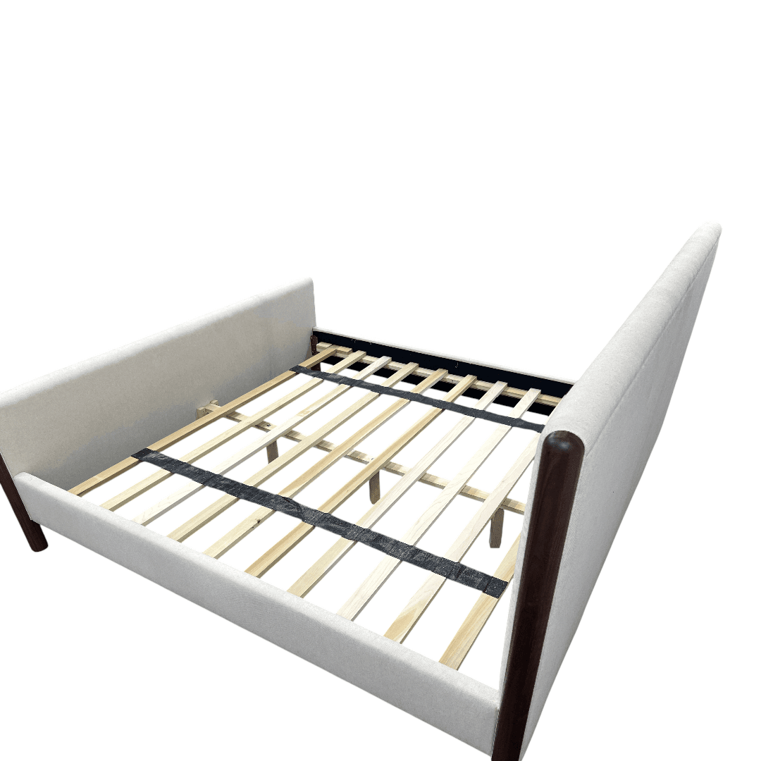 Omax Decor Liana Upholstered Platform King Bed - Thumbnail 7