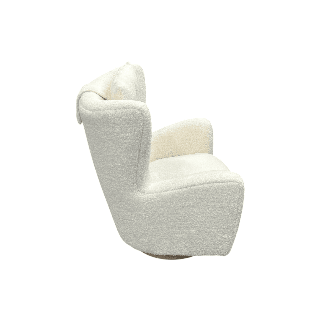 Collette Sherpa Swivel Armchair - Thumbnail 16