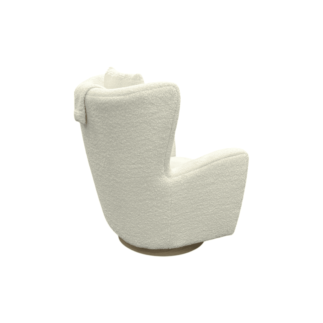 Collette Sherpa Swivel Armchair - Thumbnail 12