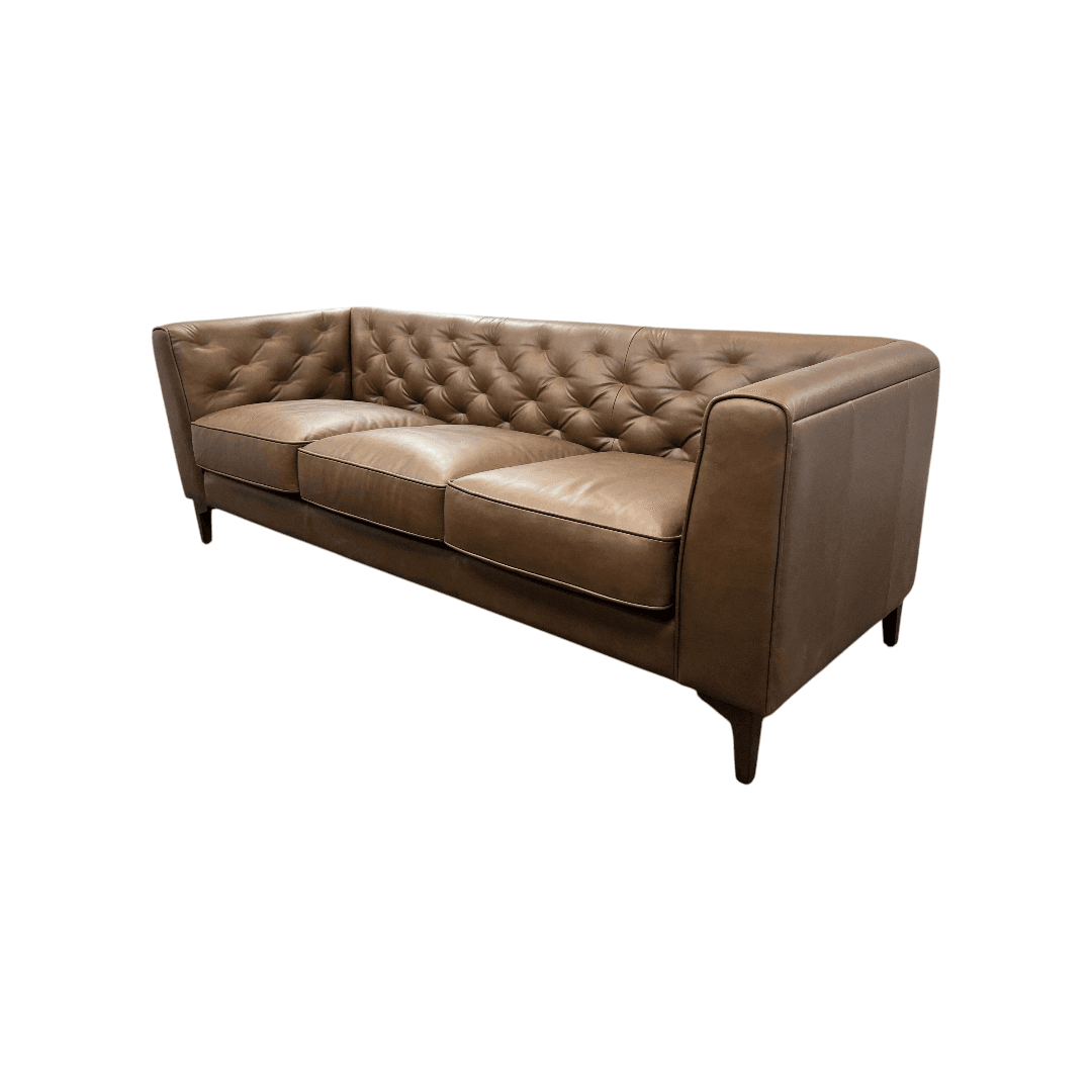 Poly and Bark Essex Leather Sofa - Thumbnail 5