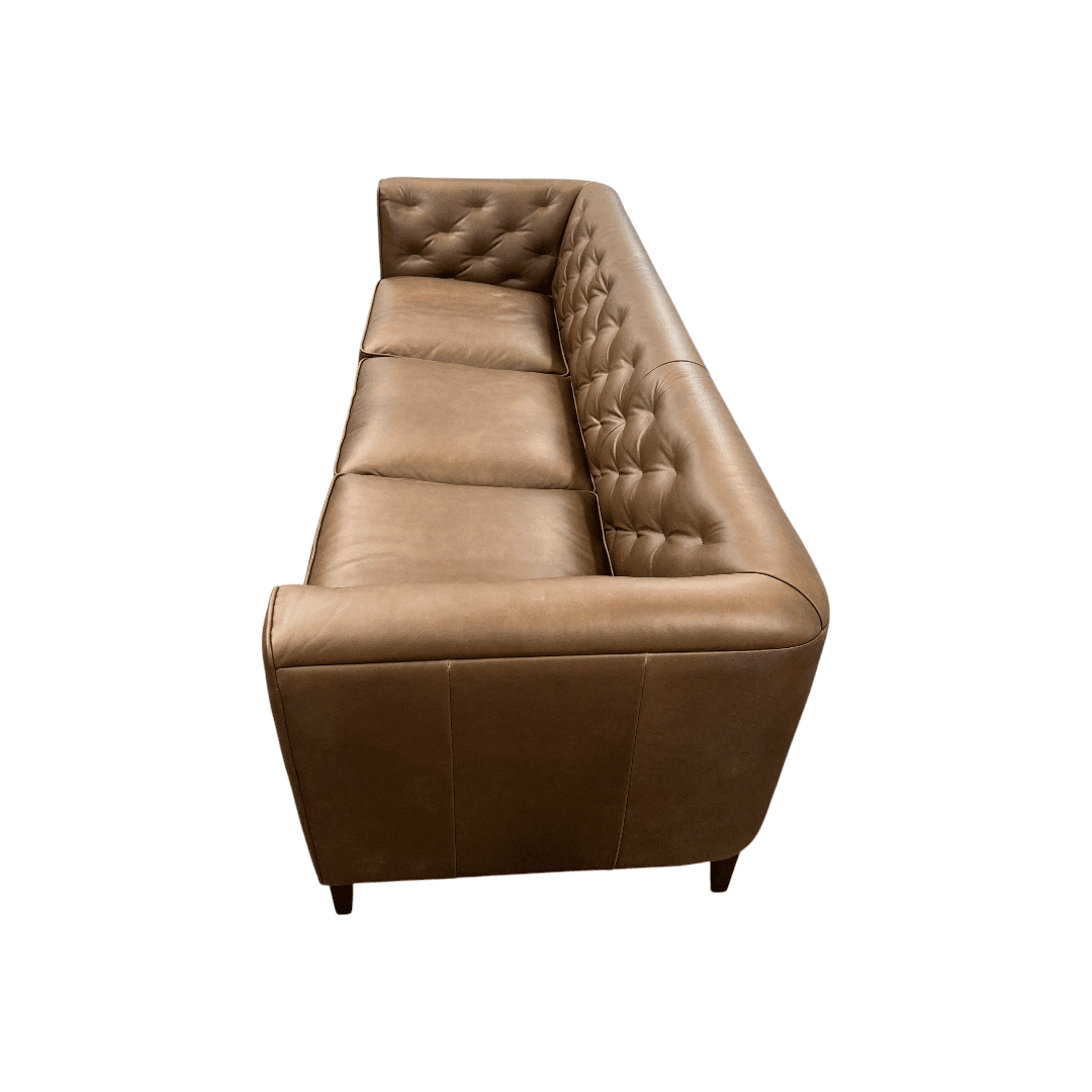 Poly and Bark Essex Leather Sofa - Thumbnail 7