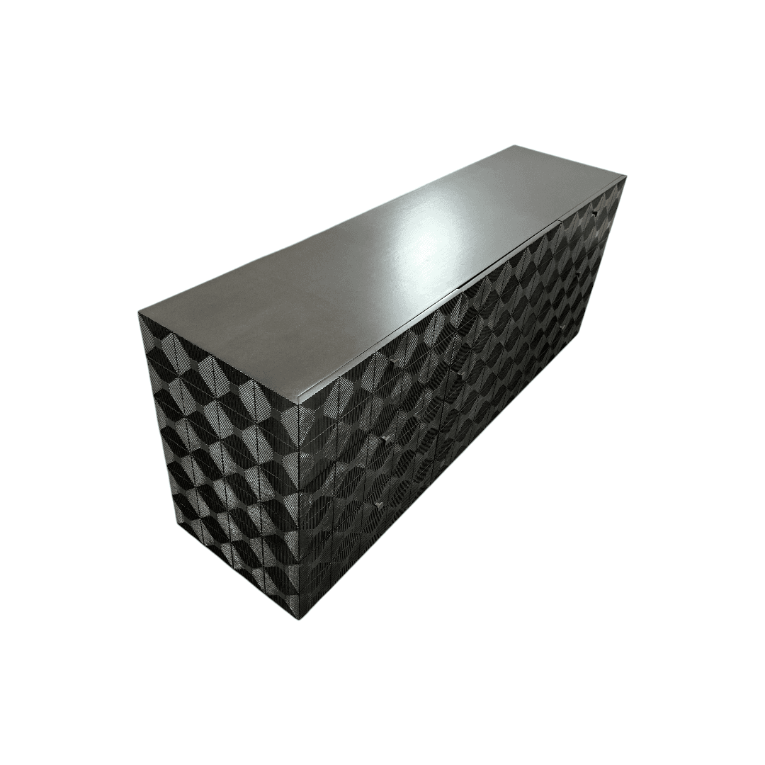 Noir Leon 6 - Drawer Dresser - Thumbnail 8