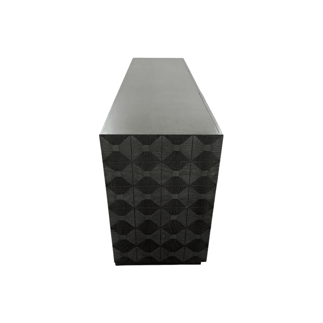 Noir Leon 6 - Drawer Dresser - Thumbnail 11