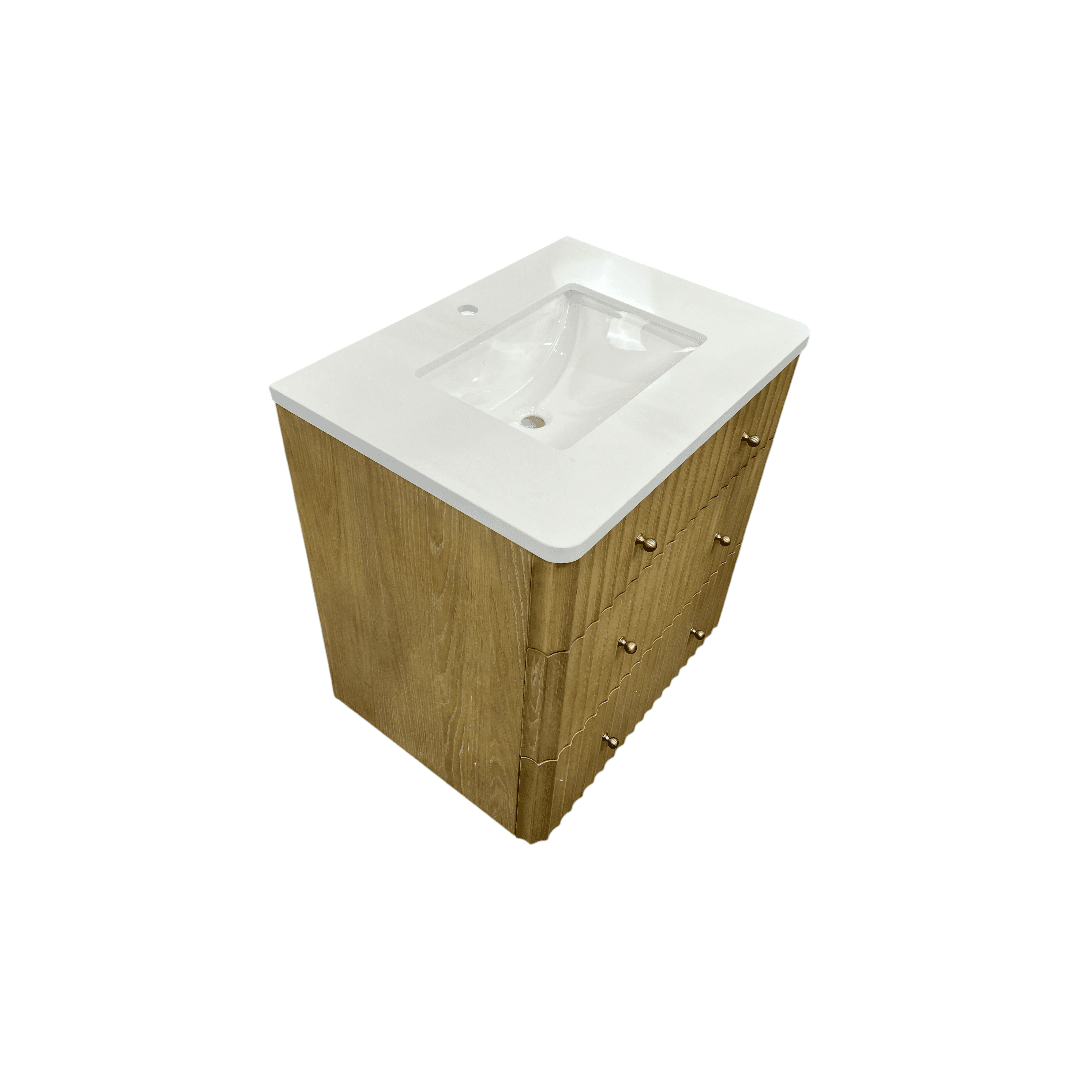 Ari Kitchen & Bath La Jolla Single Bathroom Vanity With Engineered Stone Top - Thumbnail 18
