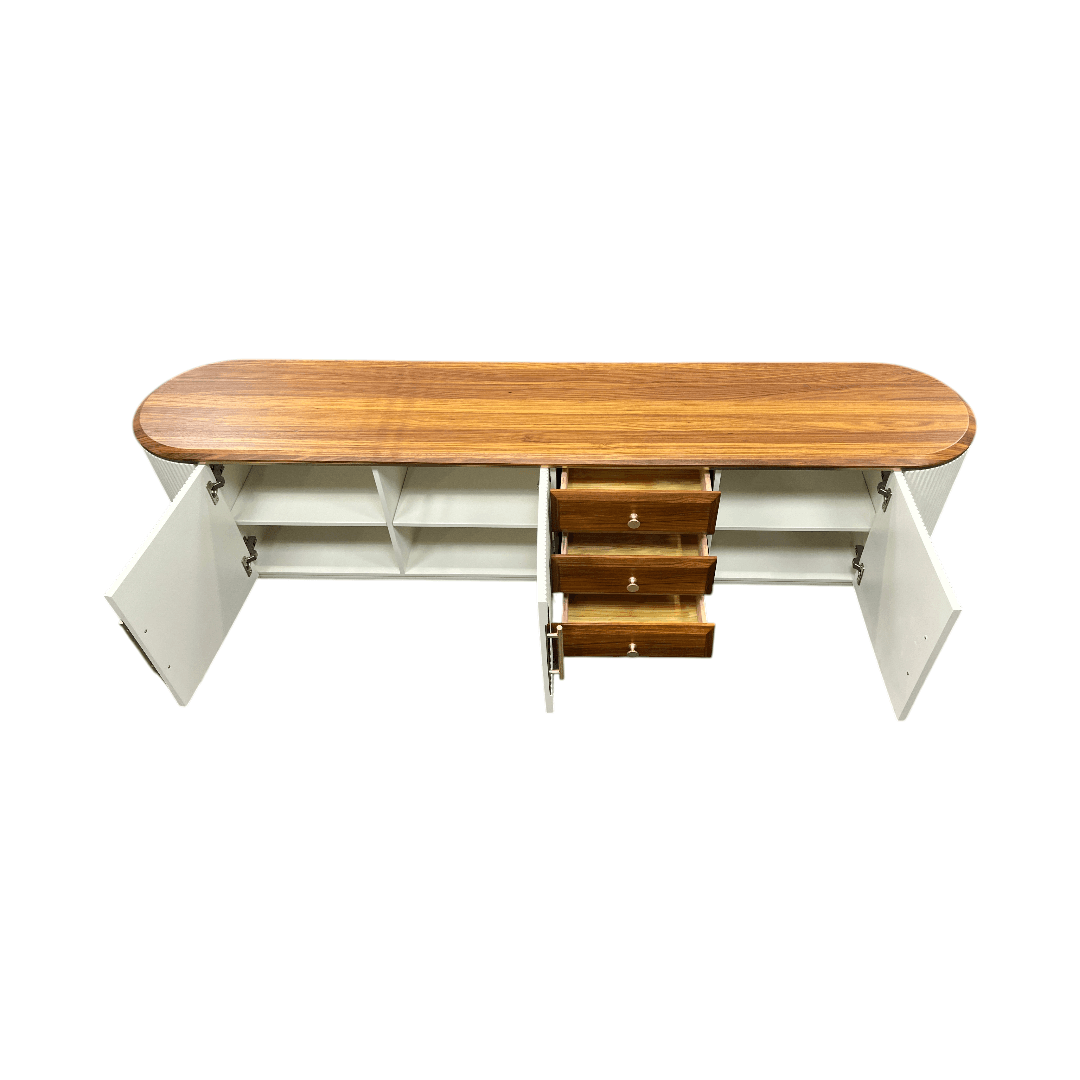 Finaewg French Style Light Luxury TV Stand - Thumbnail 21