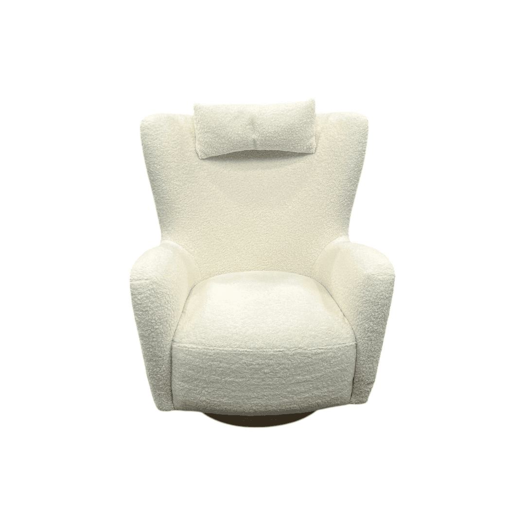Collette Sherpa Swivel Armchair - Thumbnail 22