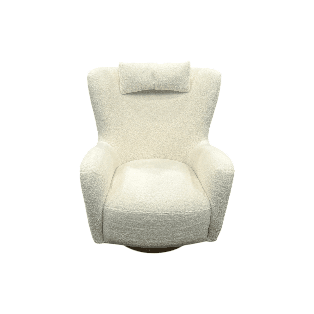 Collette Sherpa Swivel Armchair - Thumbnail 23