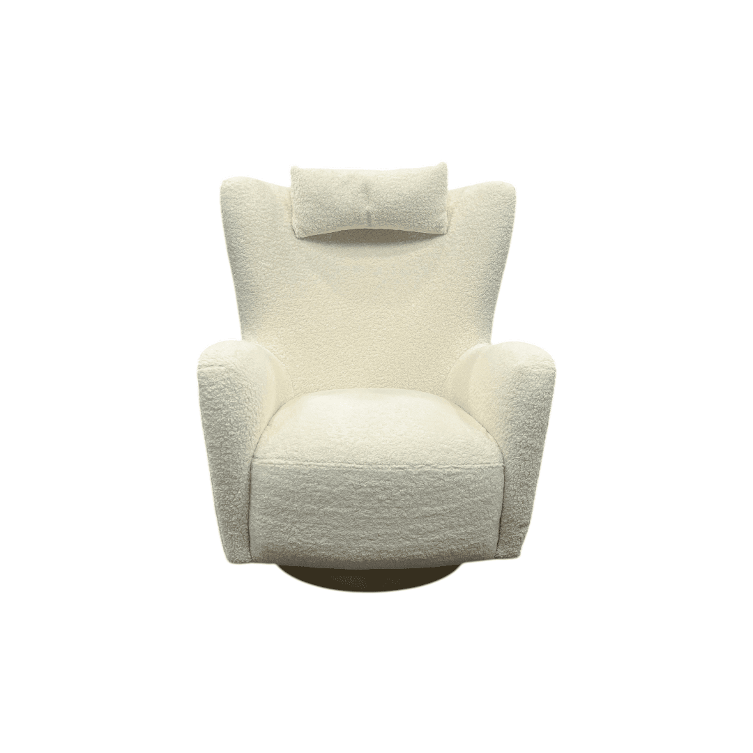 Collette Sherpa Swivel Armchair - Thumbnail 21