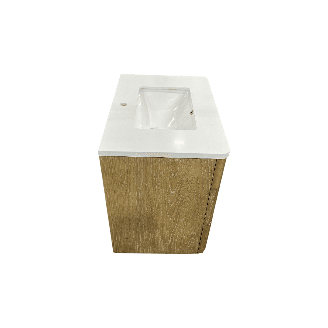 Ari Kitchen & Bath La Jolla Single Bathroom Vanity With Engineered Stone Top - Thumbnail 16