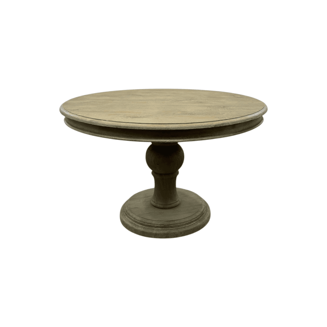 Dovetail Furniture Mango Solid Wood Pedestal Dining Table - Thumbnail 13