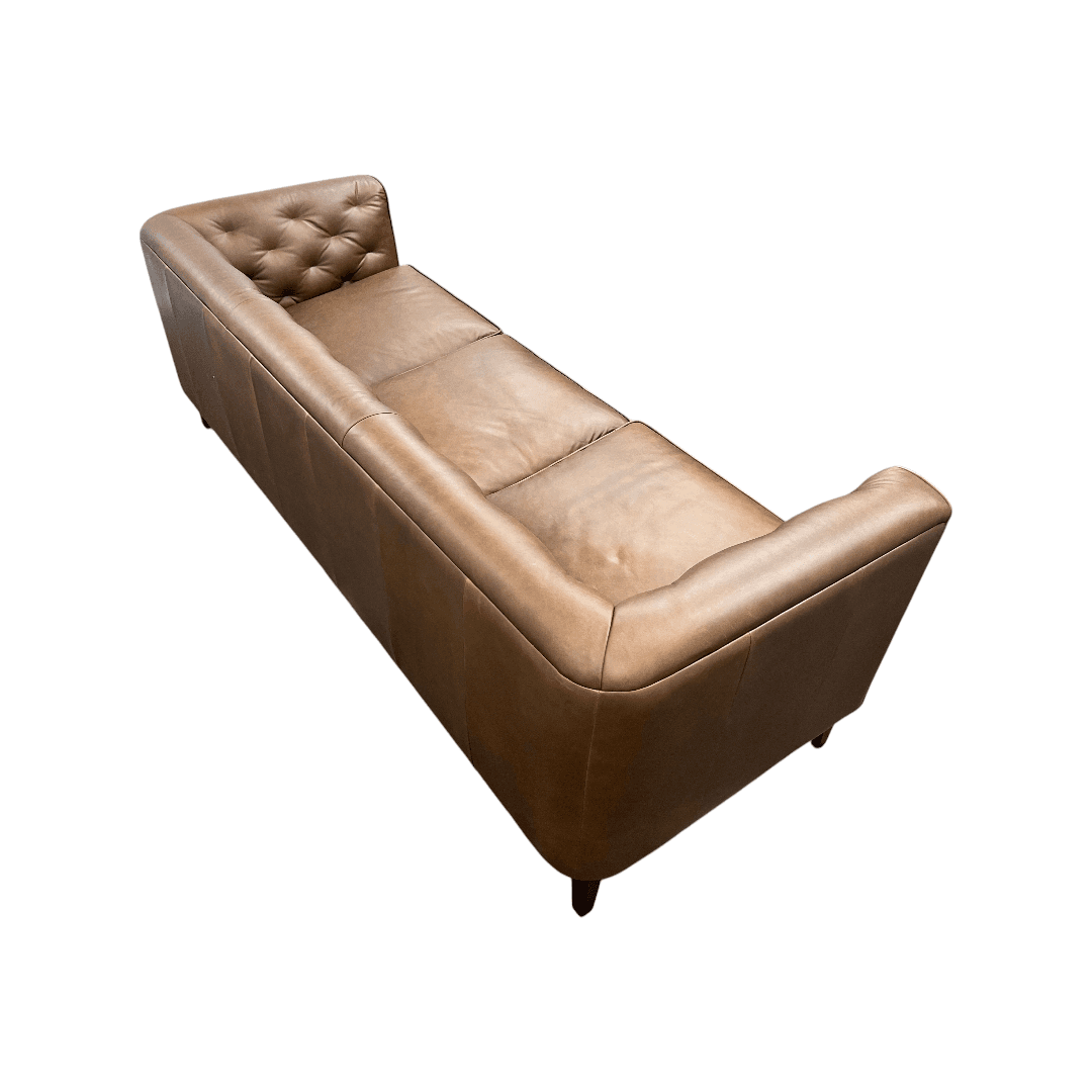 Poly and Bark Essex Leather Sofa - Thumbnail 12