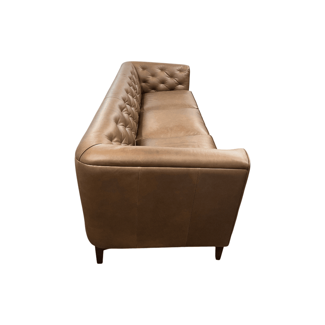Poly and Bark Essex Leather Sofa - Thumbnail 13