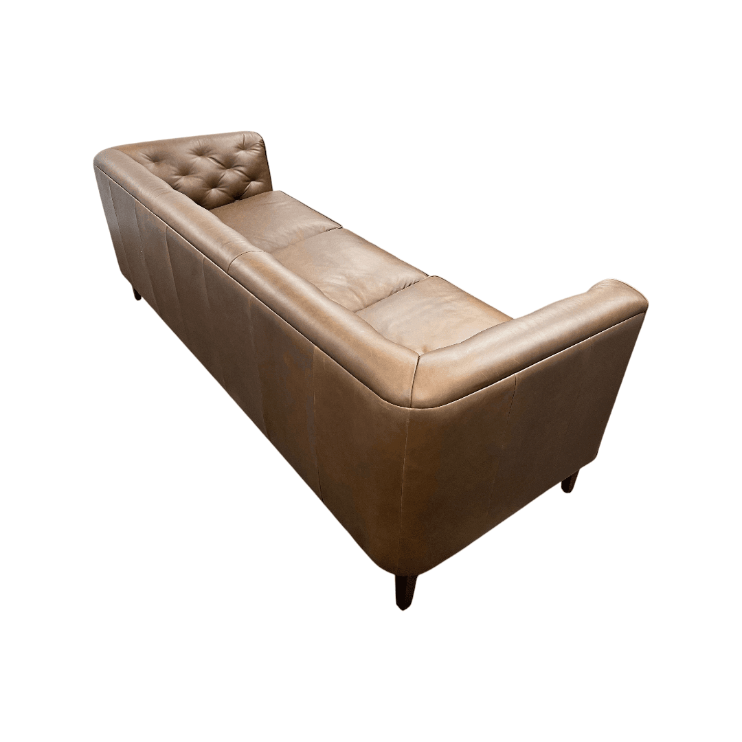 Poly and Bark Essex Leather Sofa - Thumbnail 11