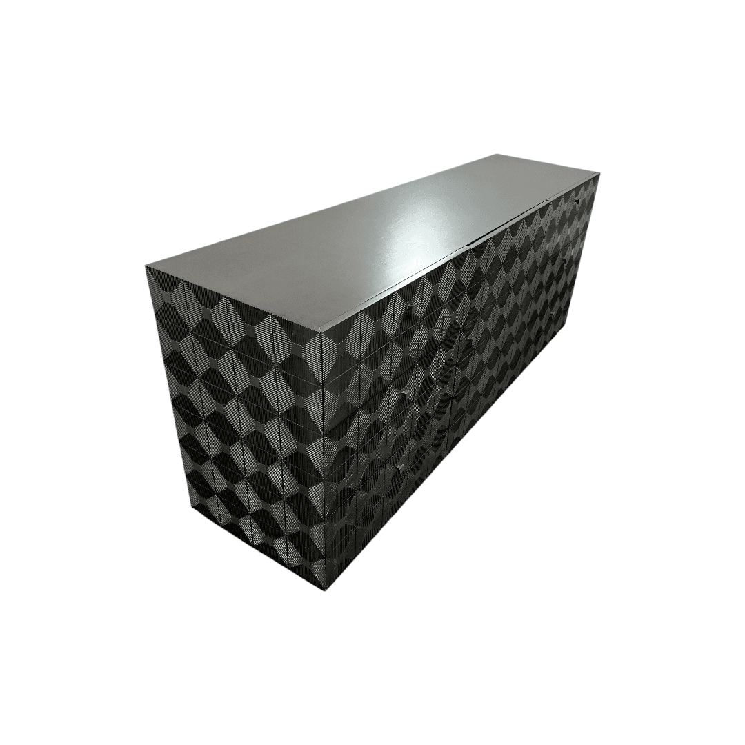 Noir Leon 6 - Drawer Dresser - Thumbnail 9