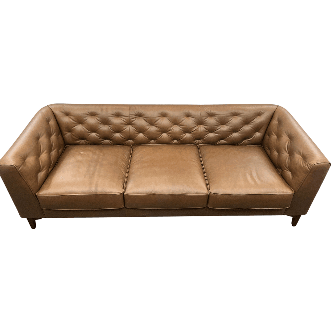 Poly and Bark Essex Leather Sofa - Thumbnail 17