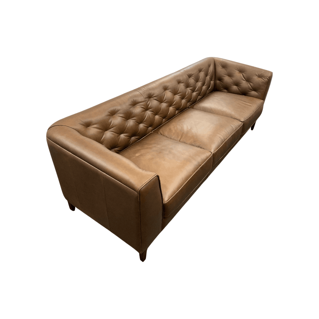 Poly and Bark Essex Leather Sofa - Thumbnail 16