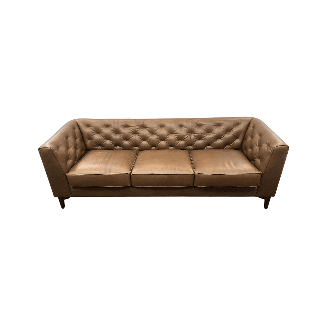 Poly and Bark Essex Leather Sofa - Thumbnail 19
