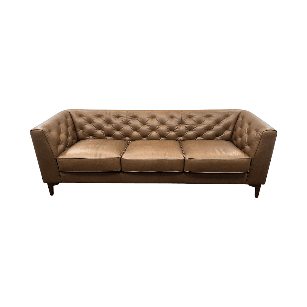 Poly and Bark Essex Leather Sofa - Thumbnail 18