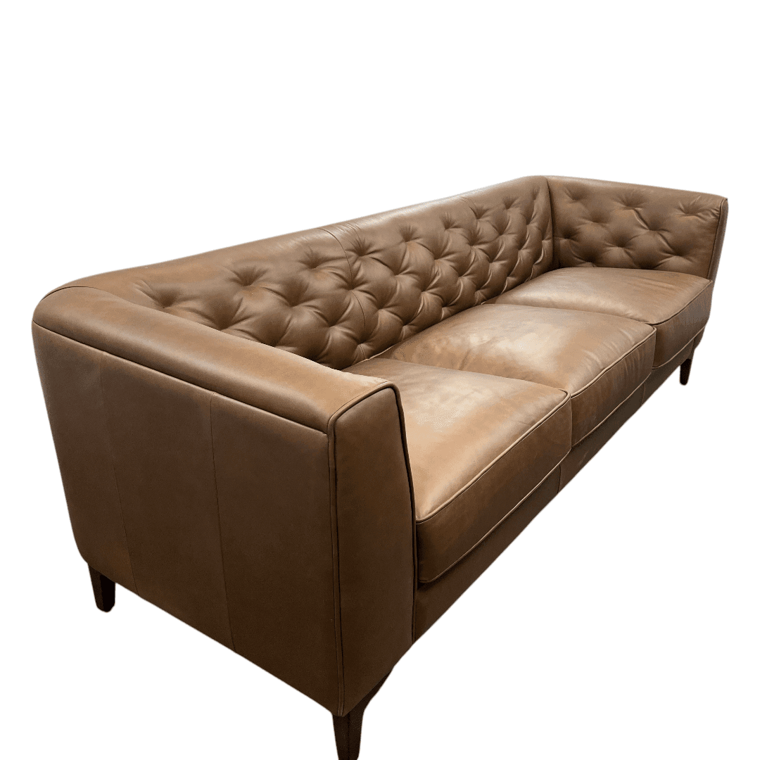 Poly and Bark Essex Leather Sofa - Thumbnail 15
