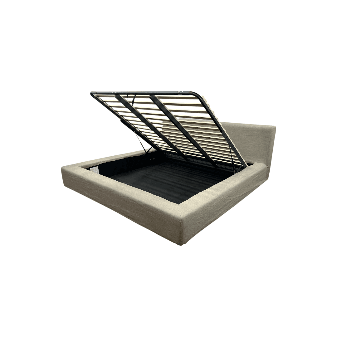 Castlery Dawson Storage King Bed, Seagull - Thumbnail 14
