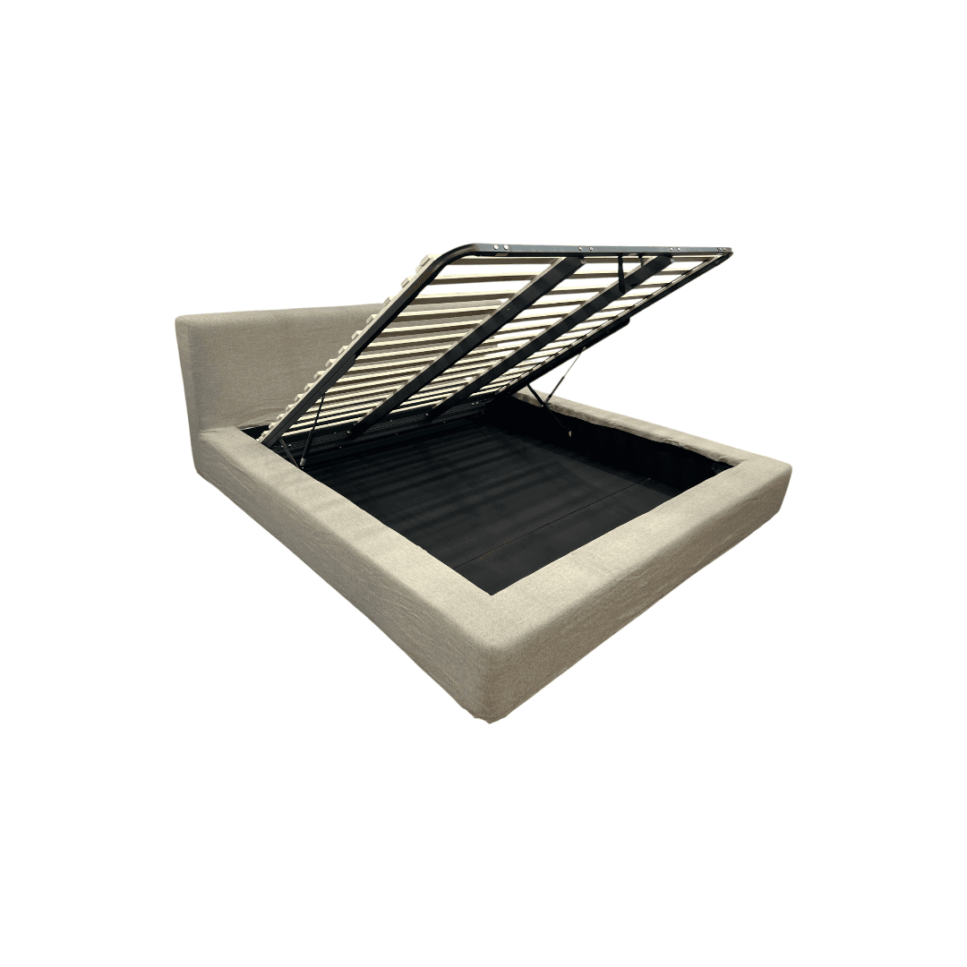 Castlery Dawson Storage King Bed, Seagull - Thumbnail 16