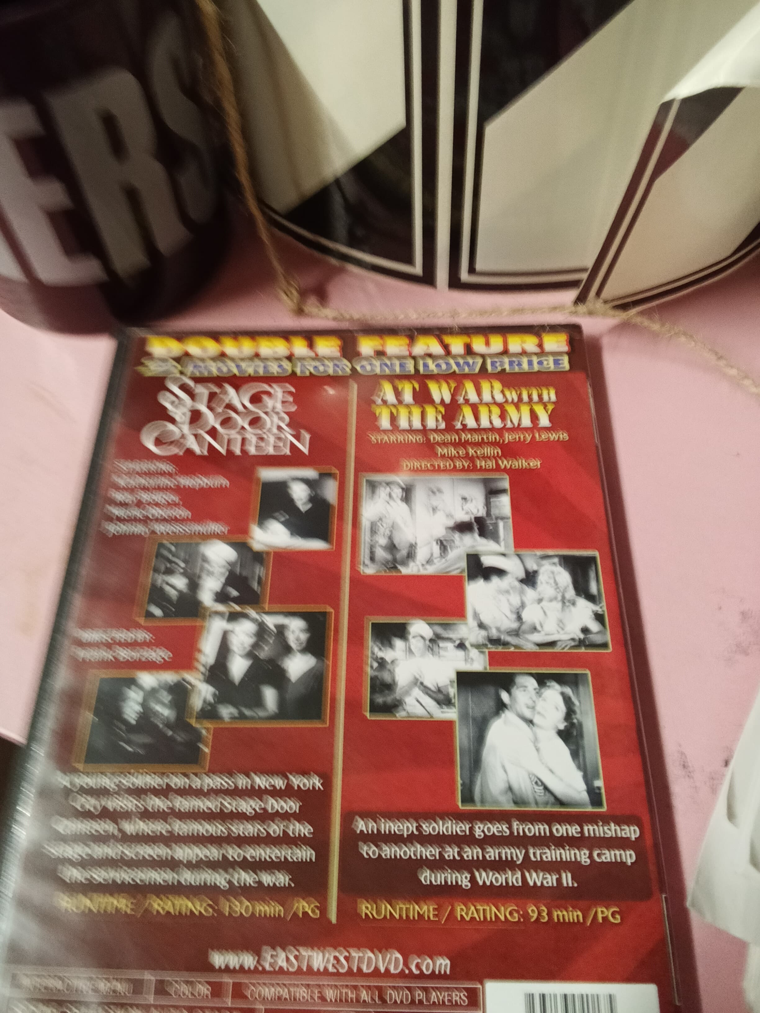 Double Feature DVD: Stage Door Canteen & At War with the Army - Thumbnail 3