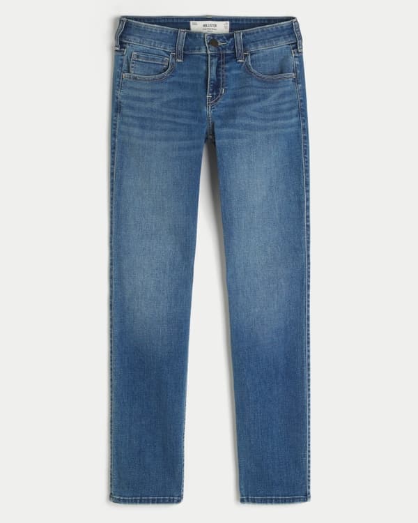 Women's Slim Fit Jeans - Medium Wash - Thumbnail 3