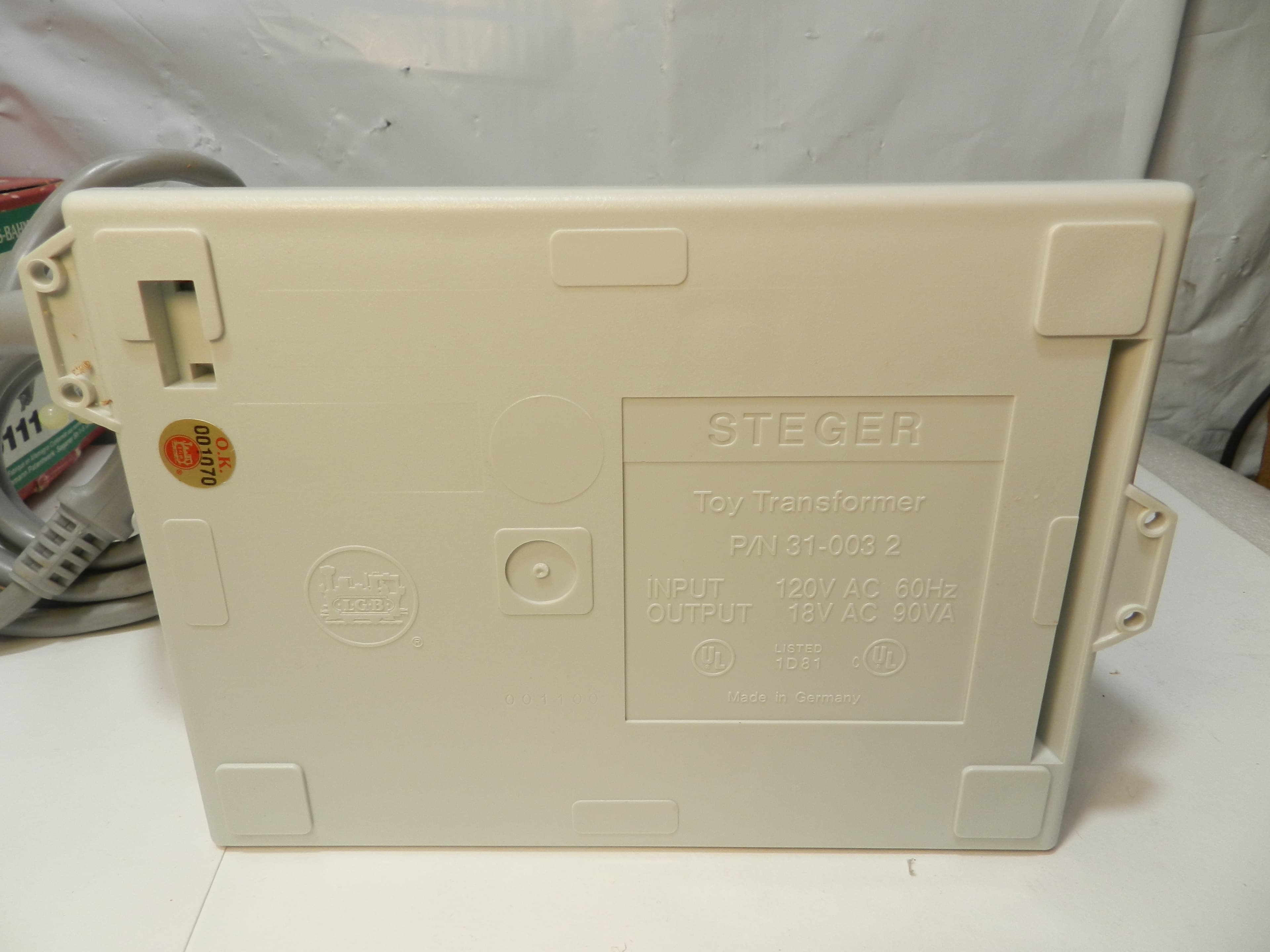 LGB 50111 High Power Output 6 Amp 120 Volt AC Transformer (P8K) - Thumbnail 4