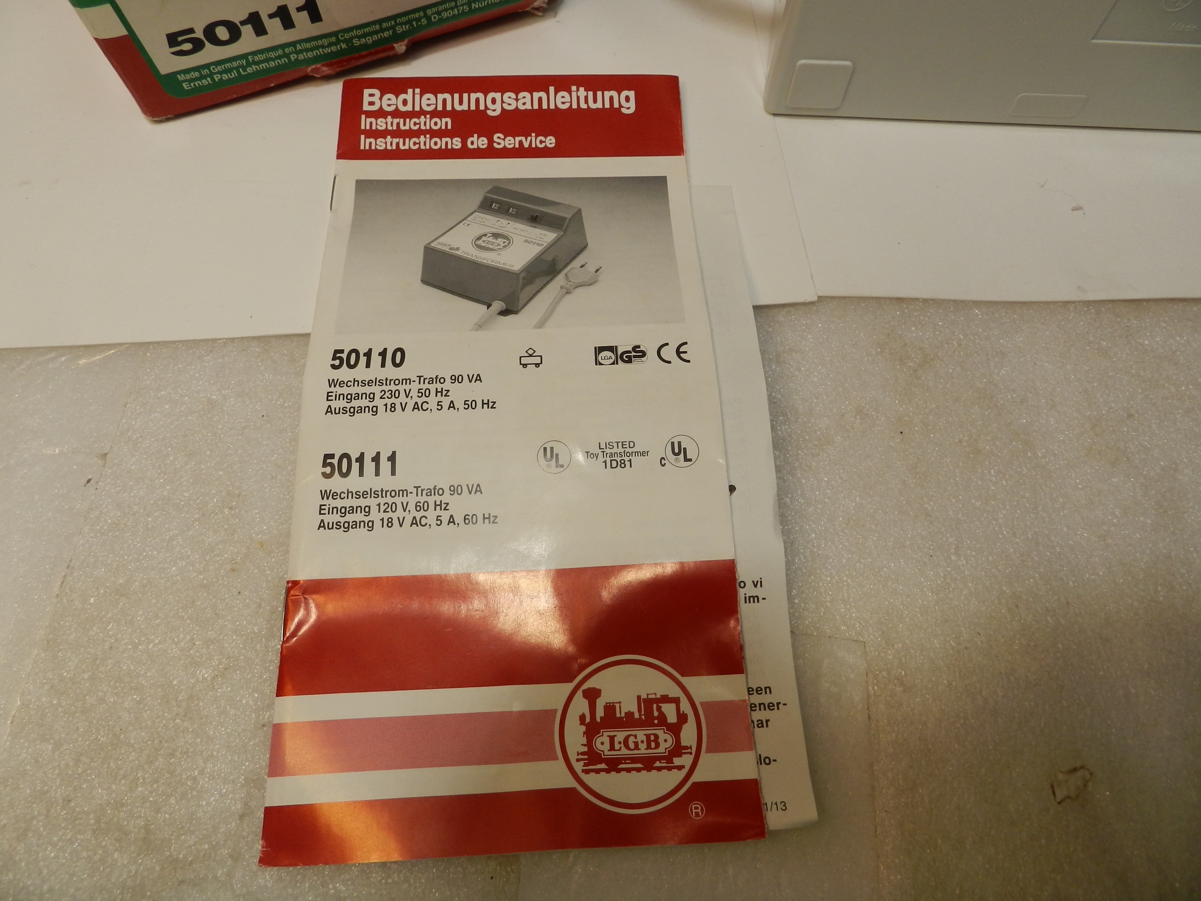 LGB 50111 High Power Output 6 Amp 120 Volt AC Transformer (P8K) - Thumbnail 6