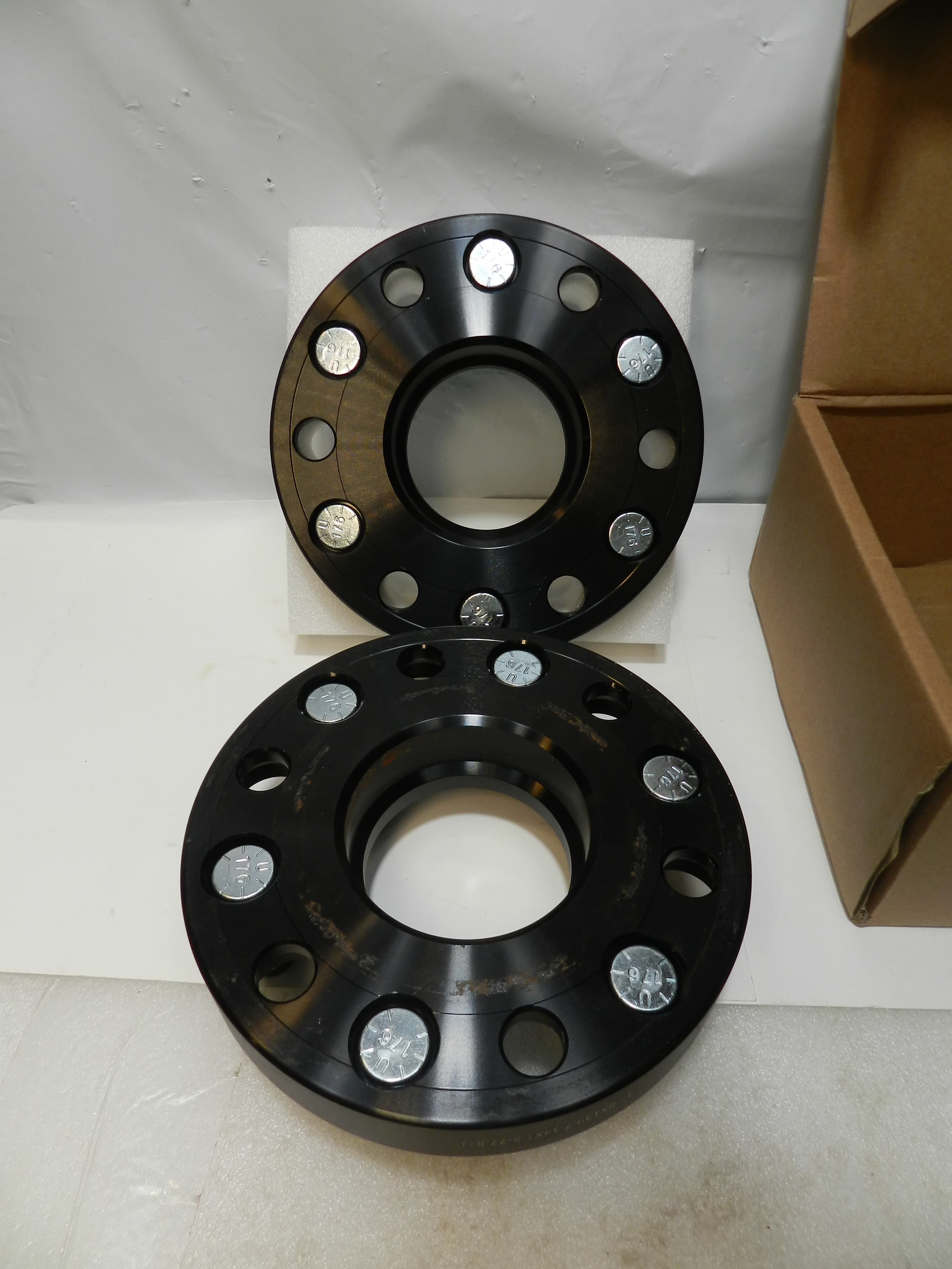 2 Wheel Spacers 1" - 6x139.7 - 14x1.5 - 77.8+J (Ram 1500) (P12K)